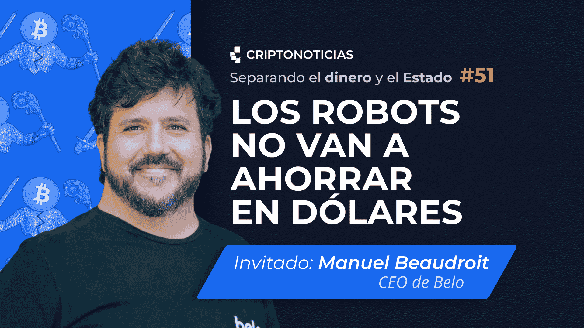 Manuel Beaudroit ha sido pionero en la adopción de Bitcoin en Argentina.
