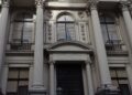Fotografía de la fachada del BCRA.