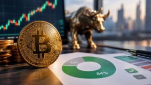 8 de cada 10 analistas es alcista sobre bitcoin; el índice de miedo y codicia está neutral