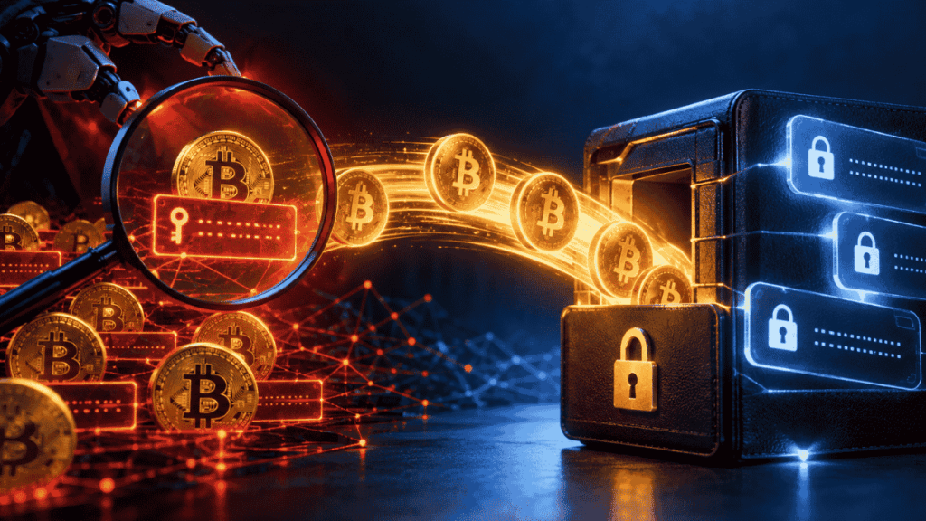 Imagen que simboliza migración de bitcoin a nuevas direcciones.