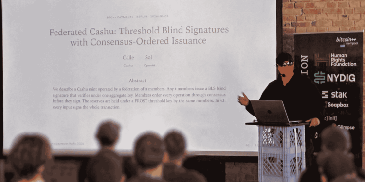 Calle realiza la presentación del nuevo modelo de funcionamiento para el protocolo Cashu.