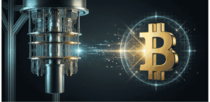 Una computadora cuántica intentando romper a bitcoin.