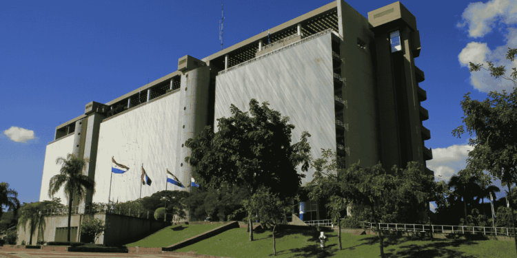 Edificio del Banco Central de Paraguay.