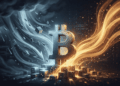 Imagen que simboliza las fuerzas bajistas y alcistas influyendo en bitcoin.