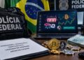 Material de investigación de la Policía Federal de Brasil sobre criptomonedas, lavado de dinero y apuestas ilegales.